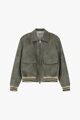 Khaki bomber bunda