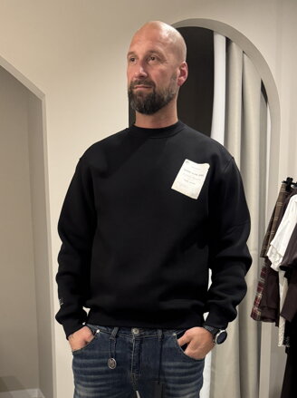 Čierna mikina HOUSE