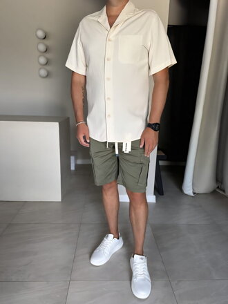 Pánska košeľa BEIGE