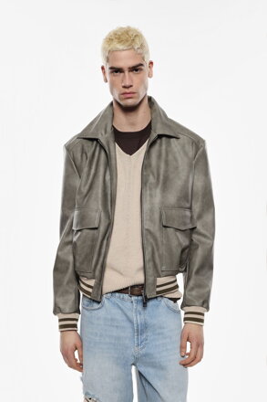 Khaki bomber bunda