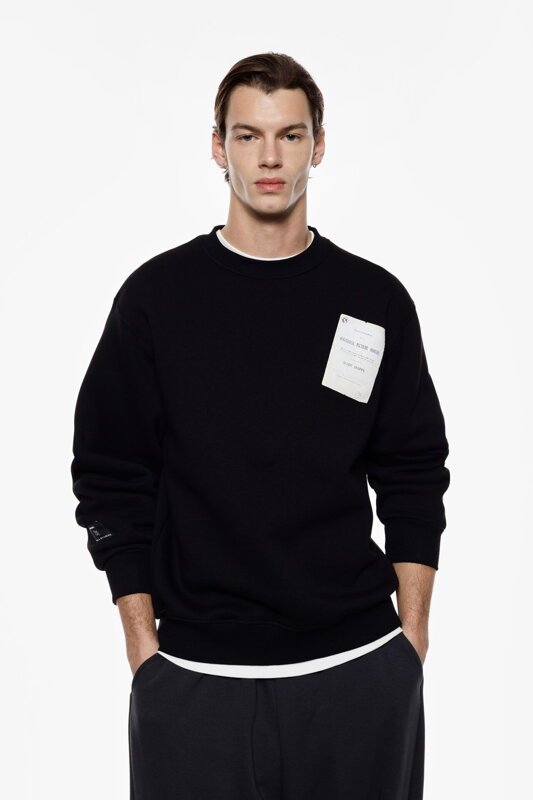 Čierna mikina HOUSE